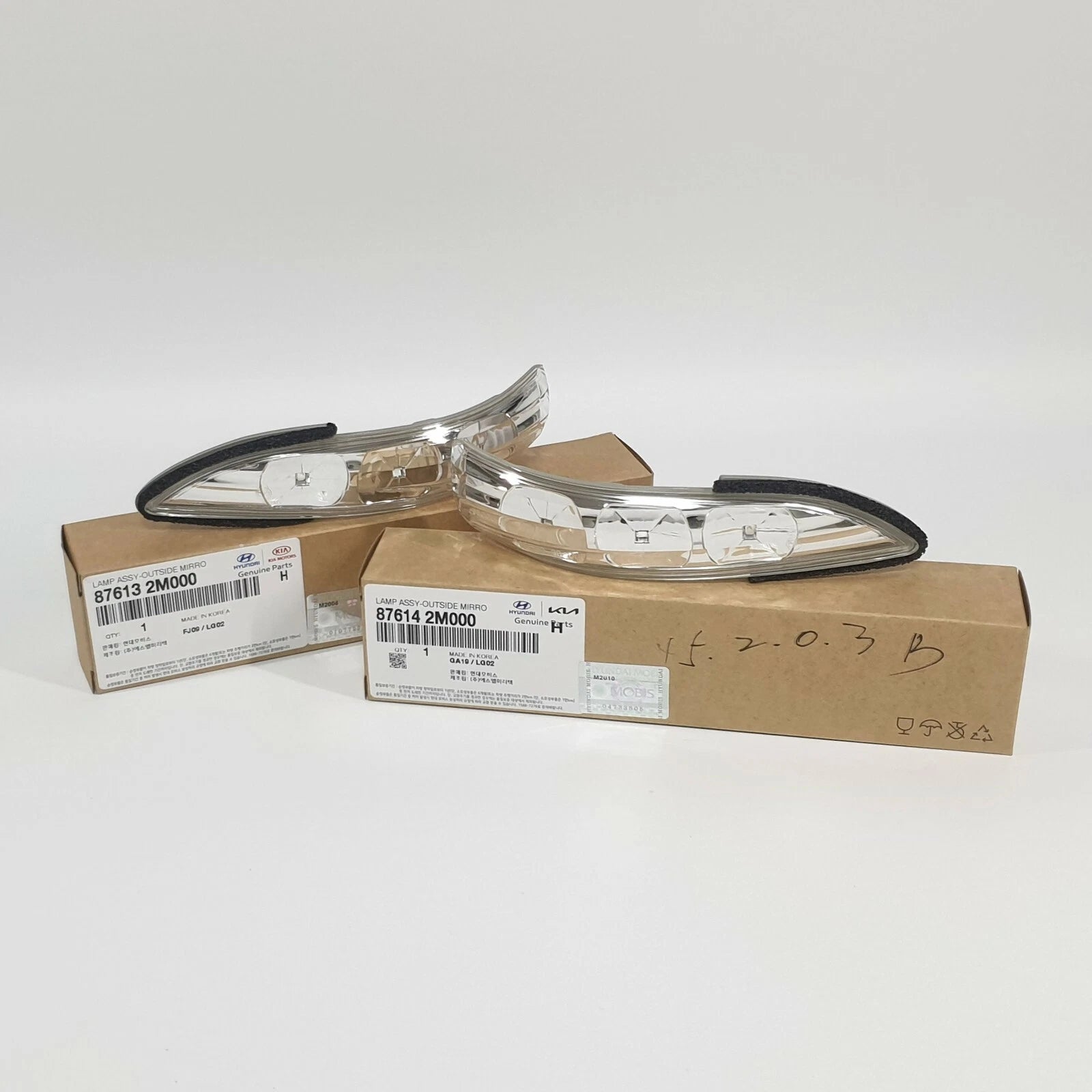 OEM Side Mirror Signal Lamp Left Right 2ea For Hyundai Genesis Coupe 2008-2016