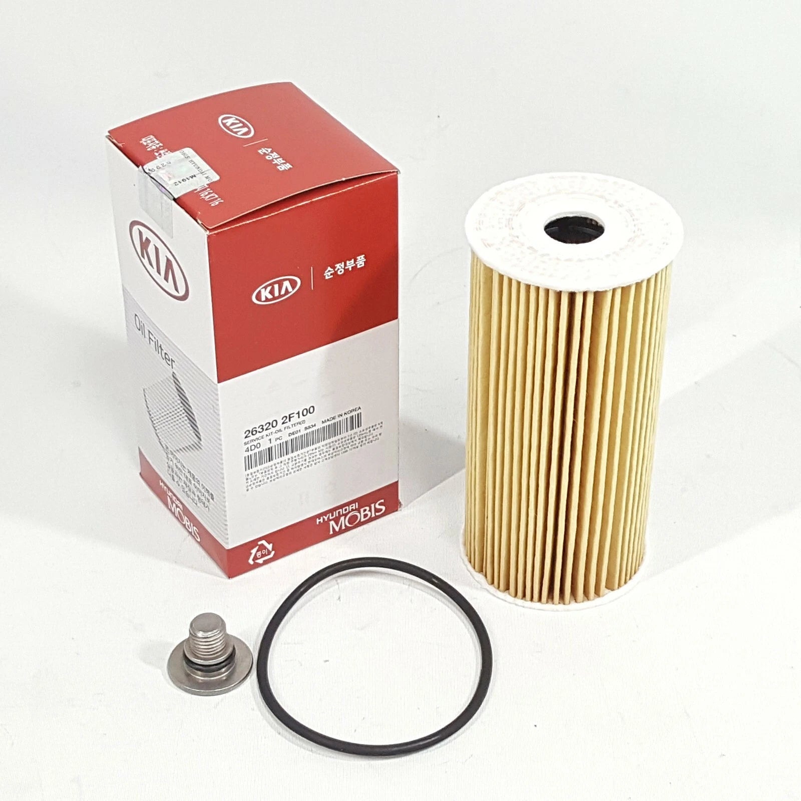 Genuine 263202F100 Service Kit Oil Filter For Kia 2.0 2.2 Diesel R-Engine