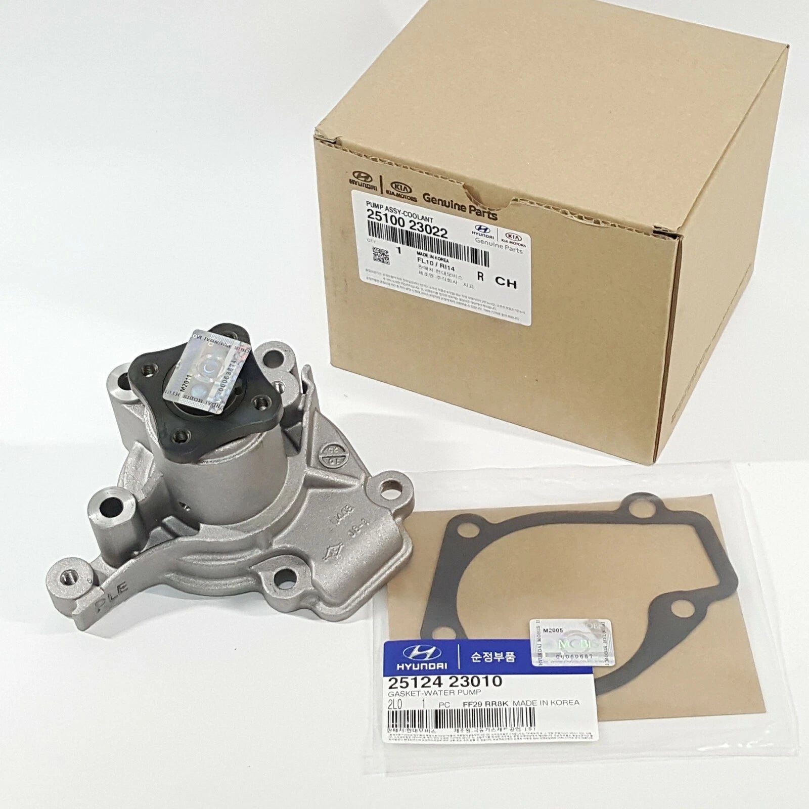 Genuine 2510023022 Water Pump Gasket 2pc For Kia Spectra Spectra5 2004-2009