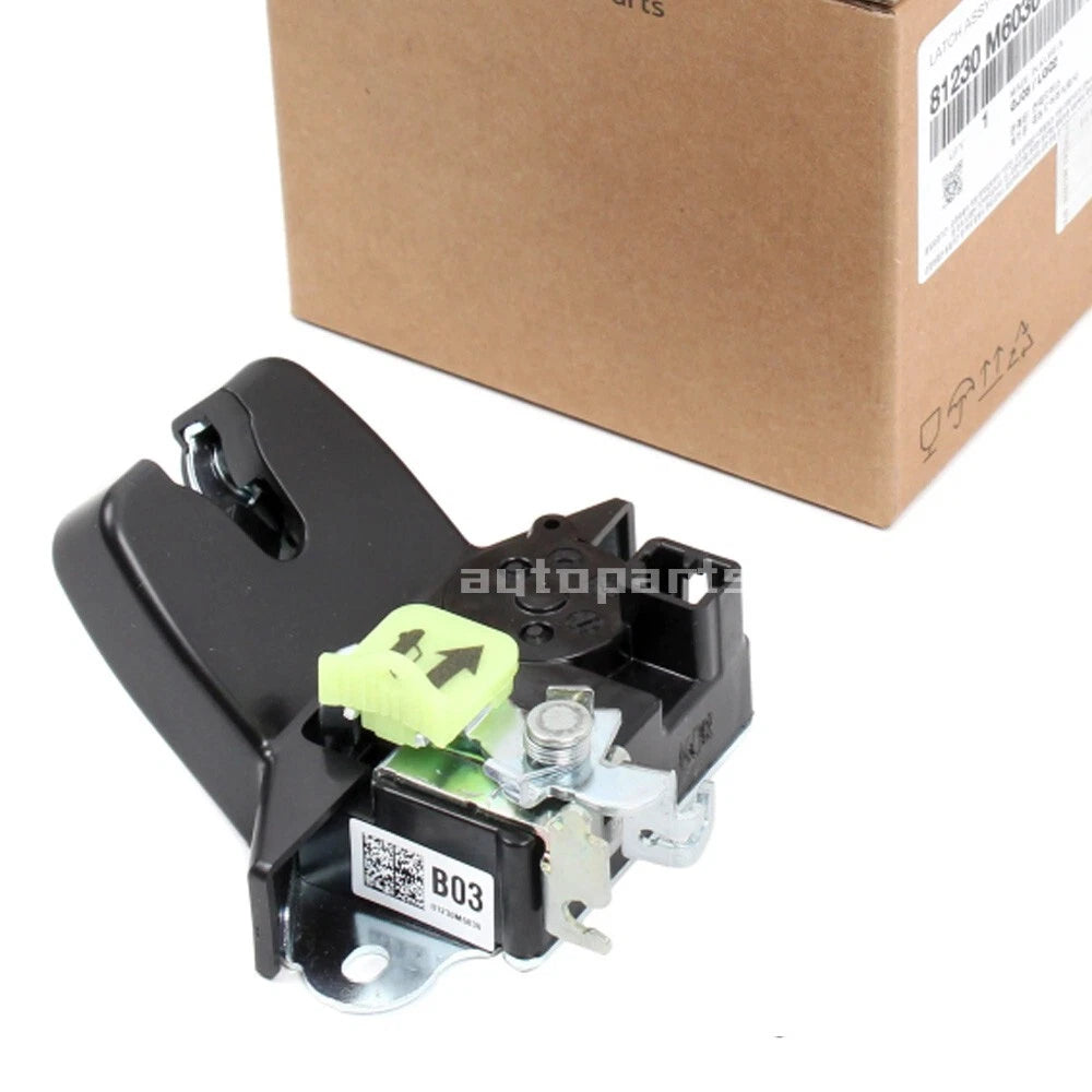 Genuine 81230M6030 Rear Trunk Lid Lock Latch For Kia Forte Sedan 2019-2021