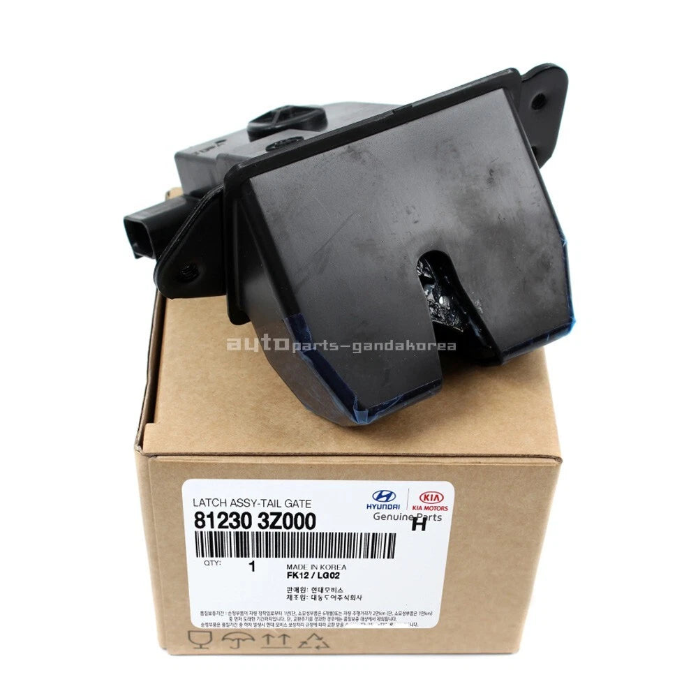Genuine 812303Z000 Trunk Tailgate Lock Latch For Santa Fe Sedona Sorento 2013-2020