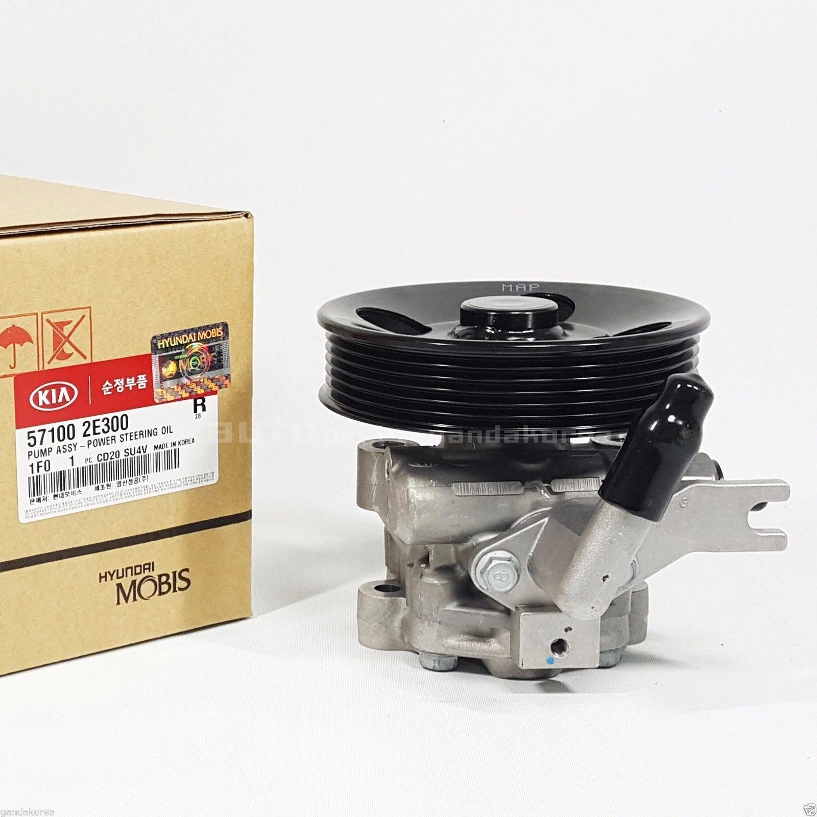 Genuine 571002E300 Power Steering Oil Pump For Kia Sportage 2.0L Diesel 2005 10