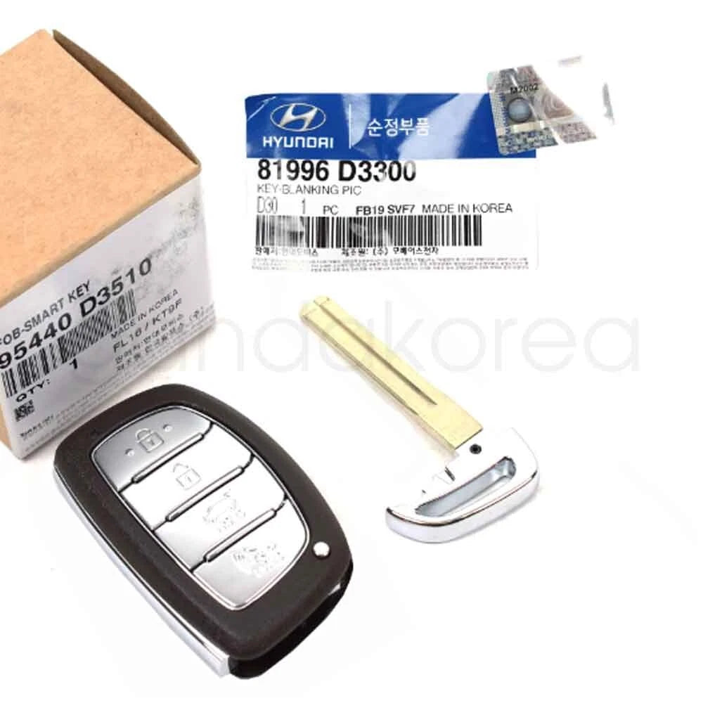 Genuine OEM Smart FOB Keyless Entry Remote For Hyundai Tucson 2018-2021
