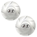 529603X300 17" Wheel Center Hub Cap Cover Silver 2PCS Elantra MD 11-13