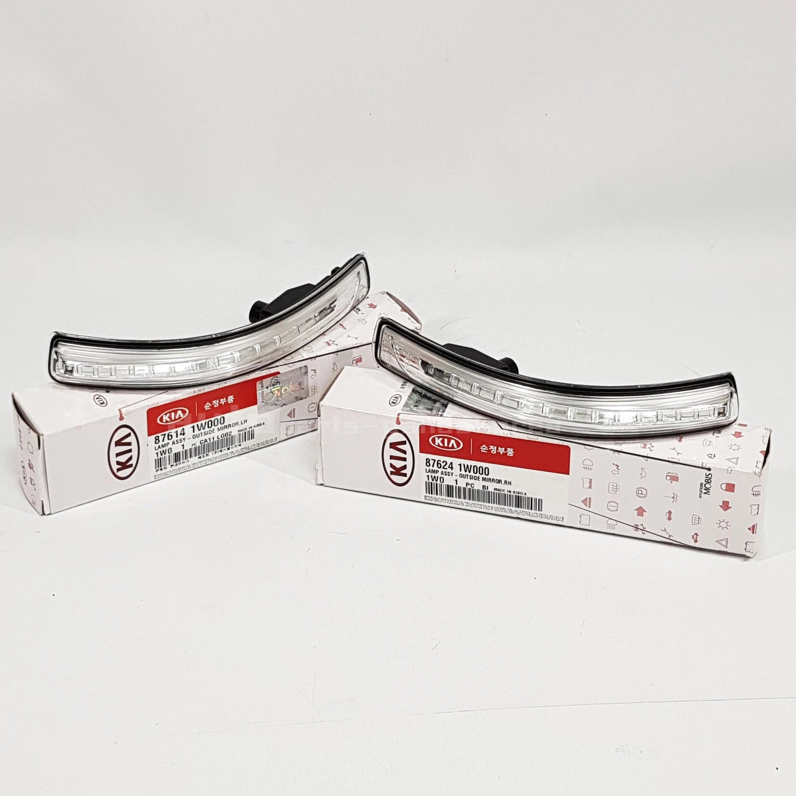 Genuine LED Turn Signal Mirror Lamp Left Right 2EA 1SET For Kia Rio 2012-2017