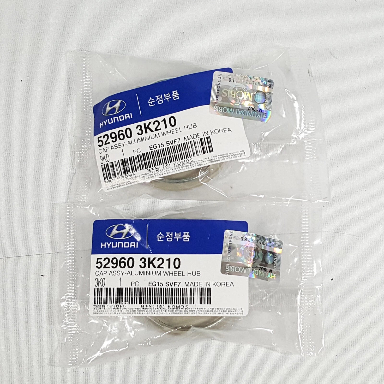 Genuine 529603K210 Center Wheel Cap 2PCS For Hyundai Veracruz 2007-2009