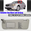 Genuine 852013K420QS Sun Visor Left LH Gray For Hyundai Sonata 2006 2010