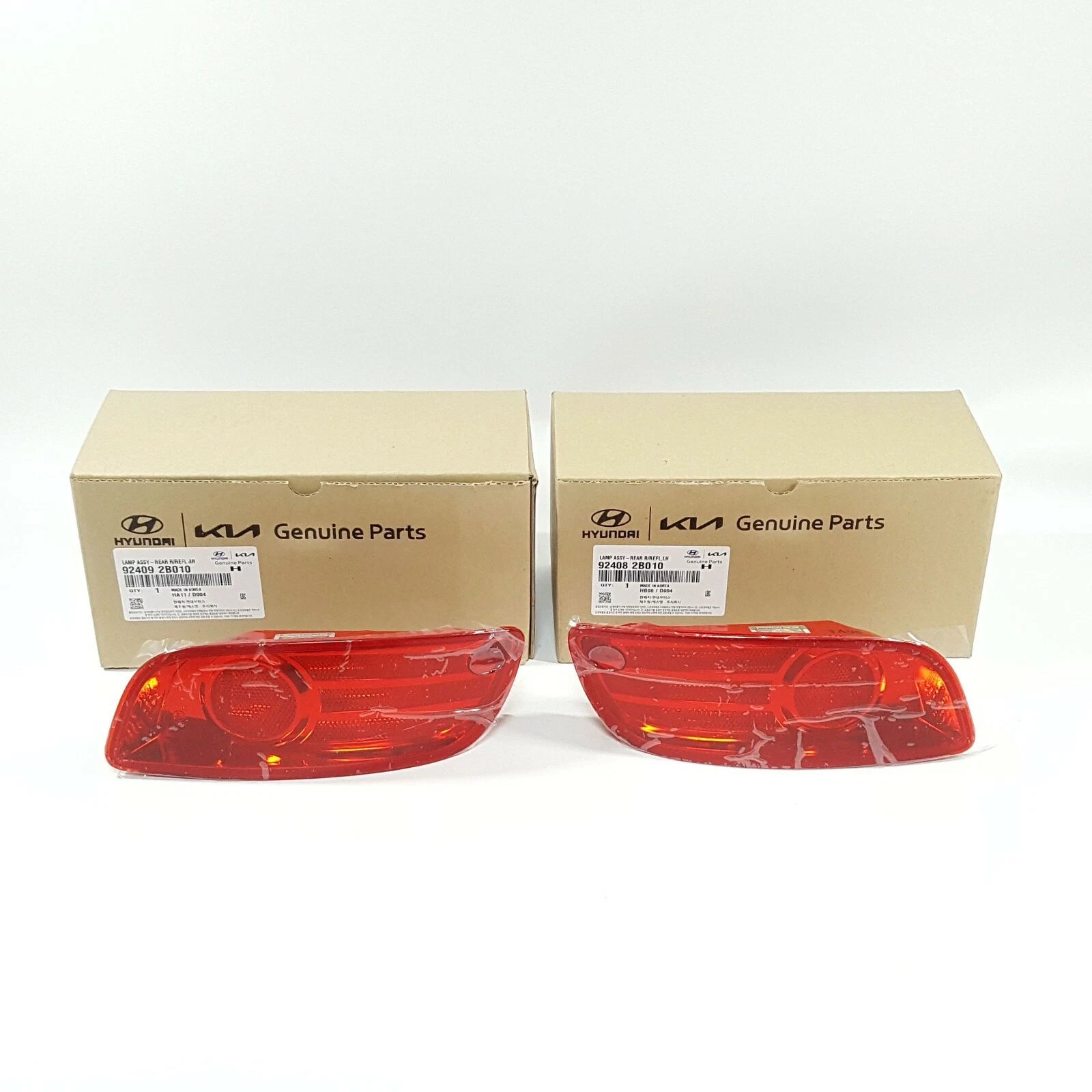 OEM Rear Bumper Reflector LH RH 2EA 1SET Side For Hyundai Santa Fe 2007-2009