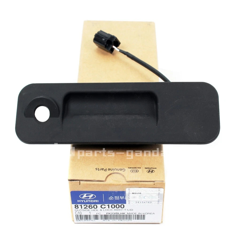 GENUINE 81260C1000 OUTSIDE TRUNK LID LOCK HANDLE FOR HYUNDAI SONATA 2015-2017