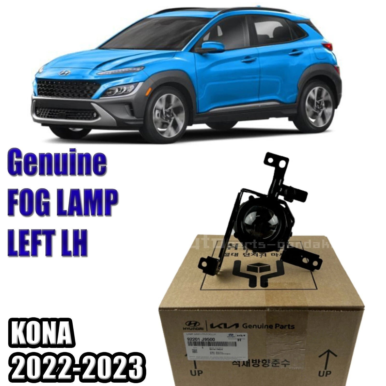 Fast 92201J9500 FOG LAMP DRIVER SIDE LEFT FOR HYUNDAI KONA 2022-2023