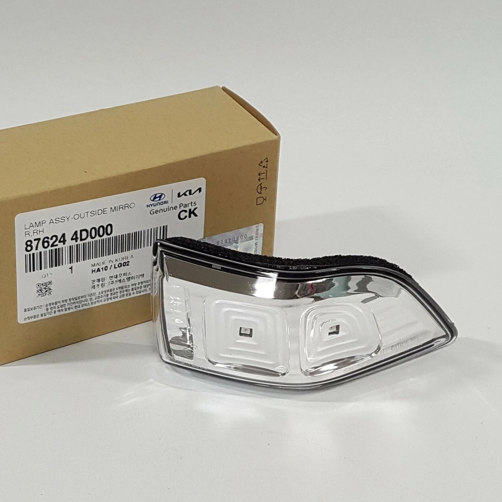 Genuine 876244D000 RH Mirror Turn Signal Lamp For Kia Sedona 2010-2014