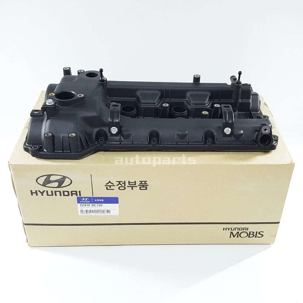 Genuine 224103C150 Engine Valve Cover For Hyundai Santa Fe Kia Soreno 2010-2012