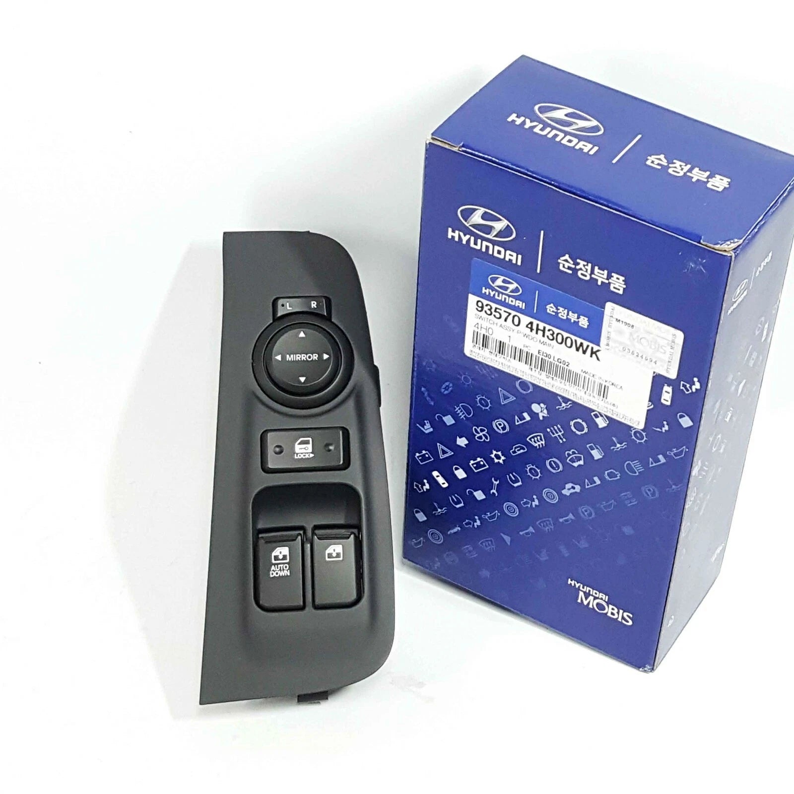 935704H300WK Power Window Main Switch For Hyundai i800 iMax H1 Starex 2007-2015