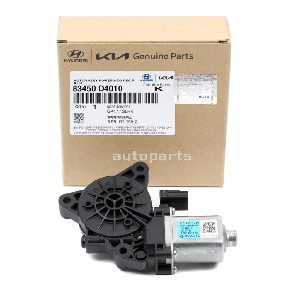 Genuine OEM 83450D4010 Power Window Motor Rear Left For Kia Optima K5 2016-2020