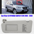 852102B511J4 Sun Visor Inside Left LH Gray Hyundai Santa Fe CM 2006-2009
