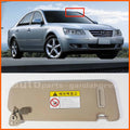 852013K010QD Sun Visor Inside Driver Left Beige For Hyundai Sonata 2006-2008