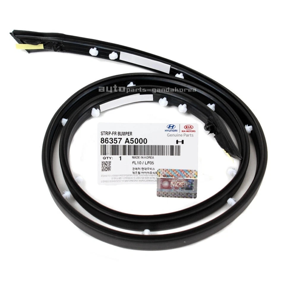 Genuine 86357A5000 Front Bumper Hood Rubber Seal Strip For Elantra GT 2013-2017