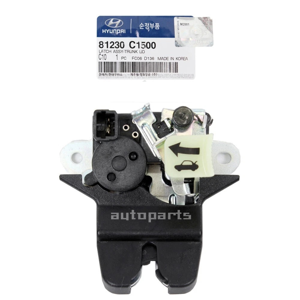 Genuine 81230C1500 Trunk Lock Latch For Hyundai Sonata 2018-2019