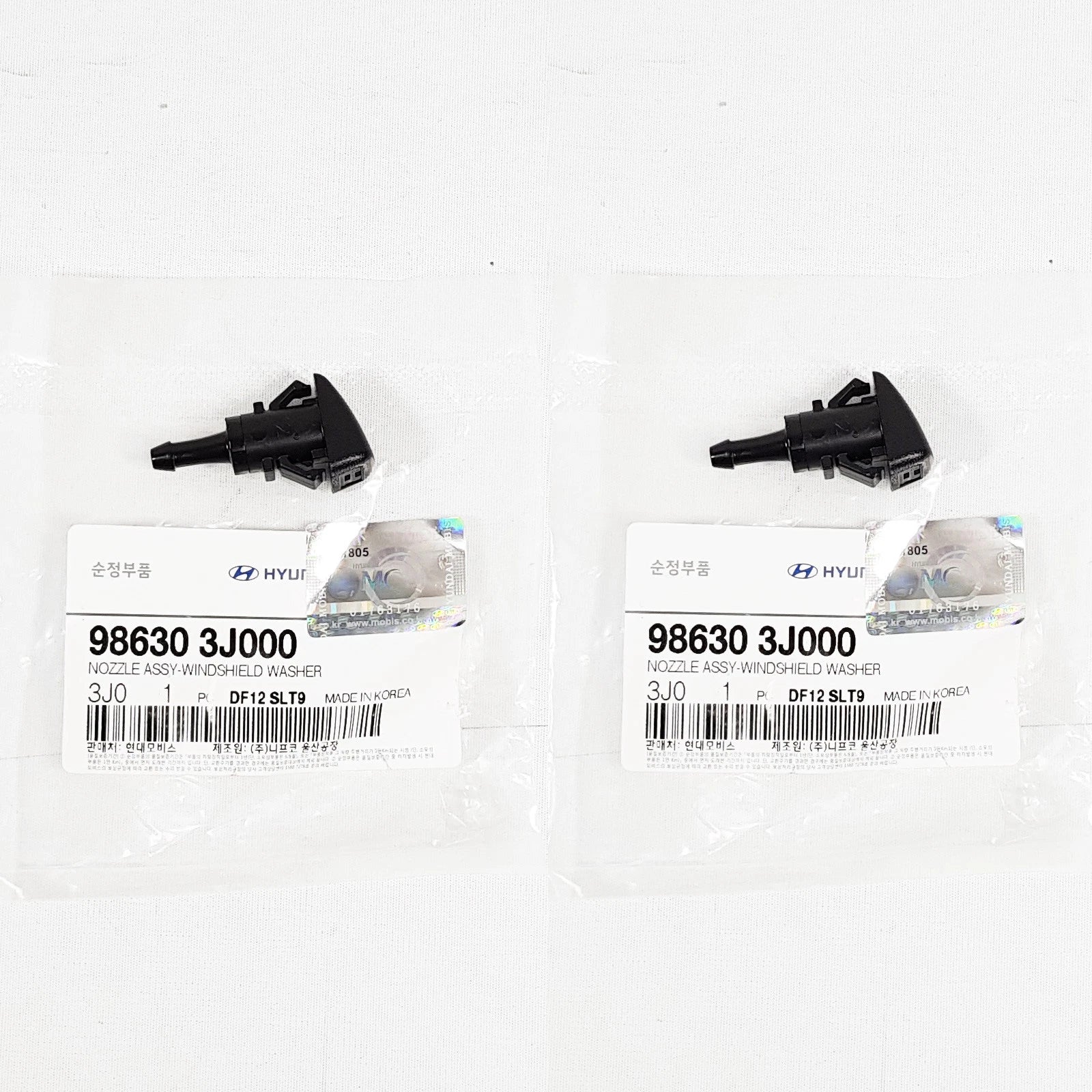 Spray Type Windshield Nozzle ASSY Washer 2ea For Hyundai Sonata ix45 2011-2014