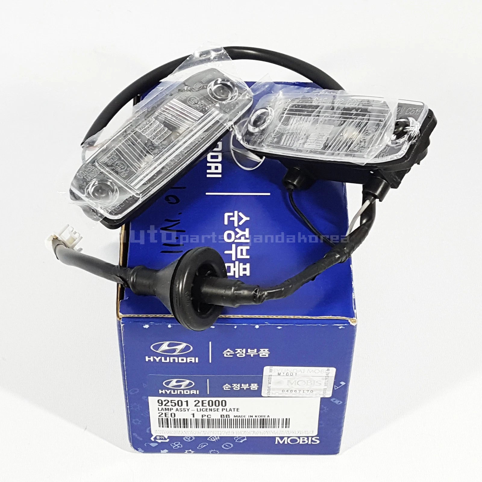 Genuine 925012E000 License Plate Modules Lamp Assy For Hyundai Tucson 2005-2009