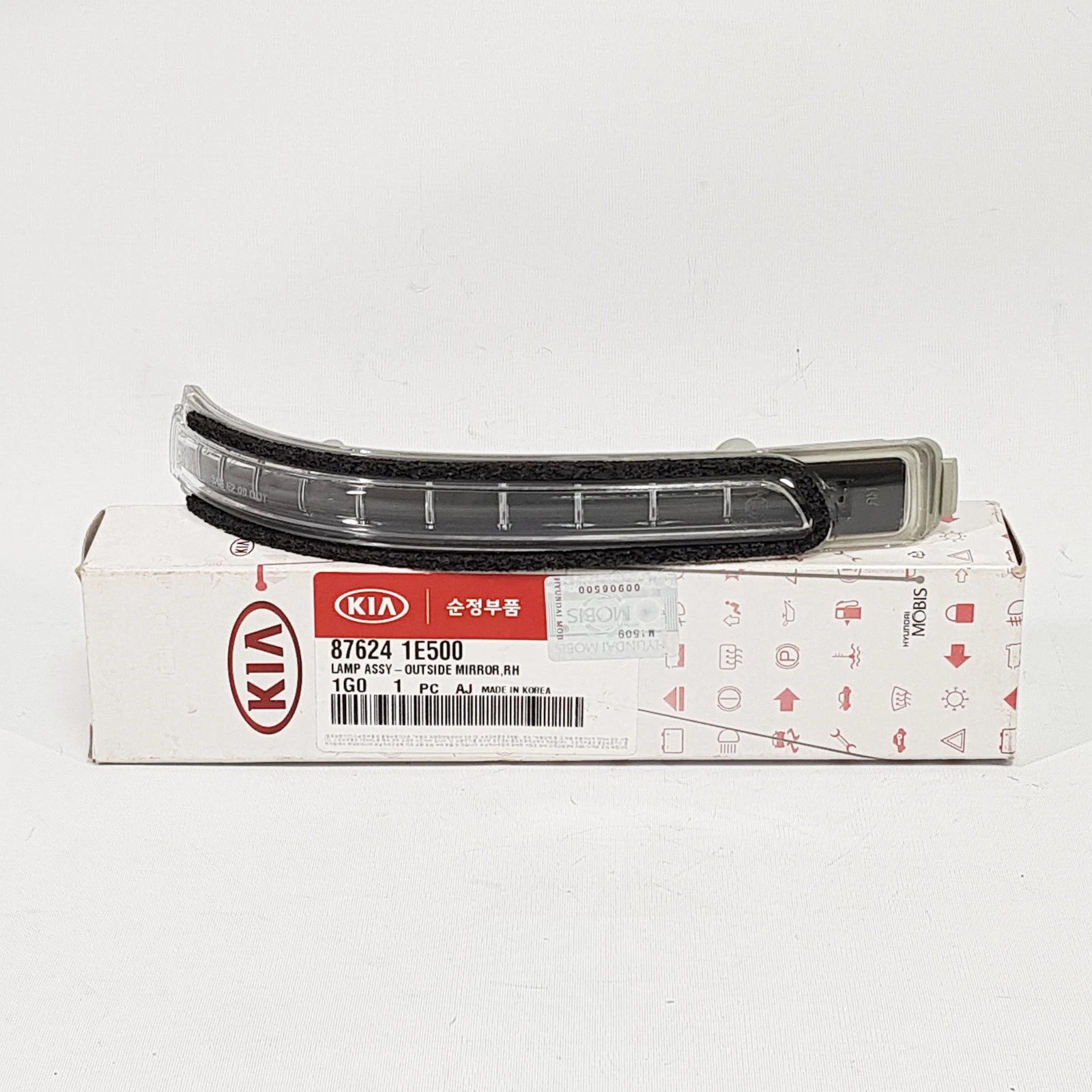 876241E500 LED Side Mirror Repeater Lamp Right RH For Kia Rio 2009-2011