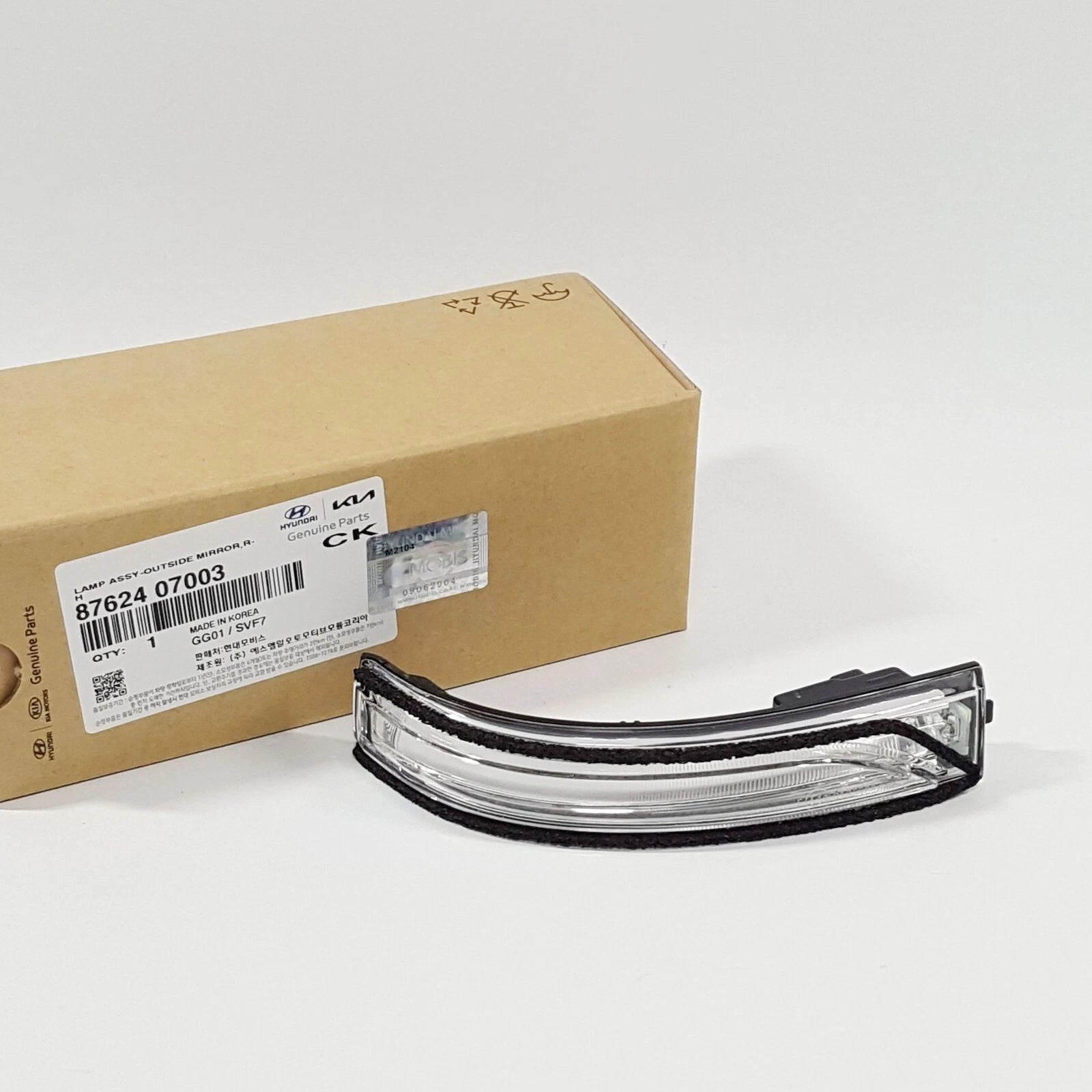 OEM 8762407003 Outside Mirror Turn Signal Lamp Right For Kia Picanto 2011-2016