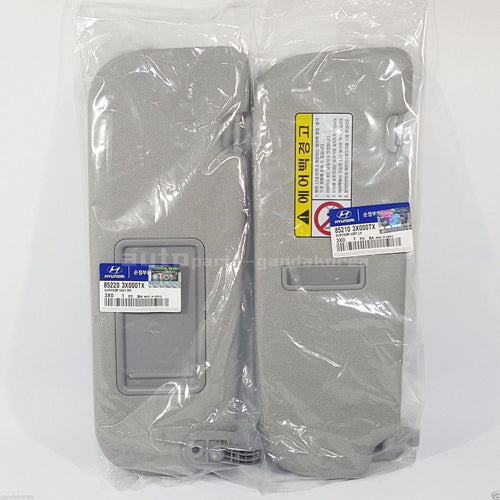 852103X000TX 852203X000TX Driver LH RH Sun Visor Gray 2P Avante MD 2011-2015