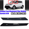 Genuine Front Windshield Pillar Molding Garnish For LH RH 2EA Kia Soul 2012-2013