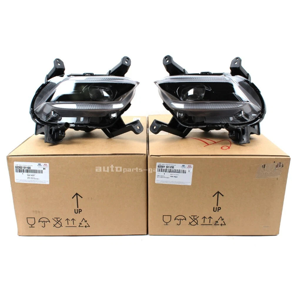 Genuine LED Fog Lamp Light LEFT & RIGHT 2EA For Hyundai Santa Fe 2019-2020