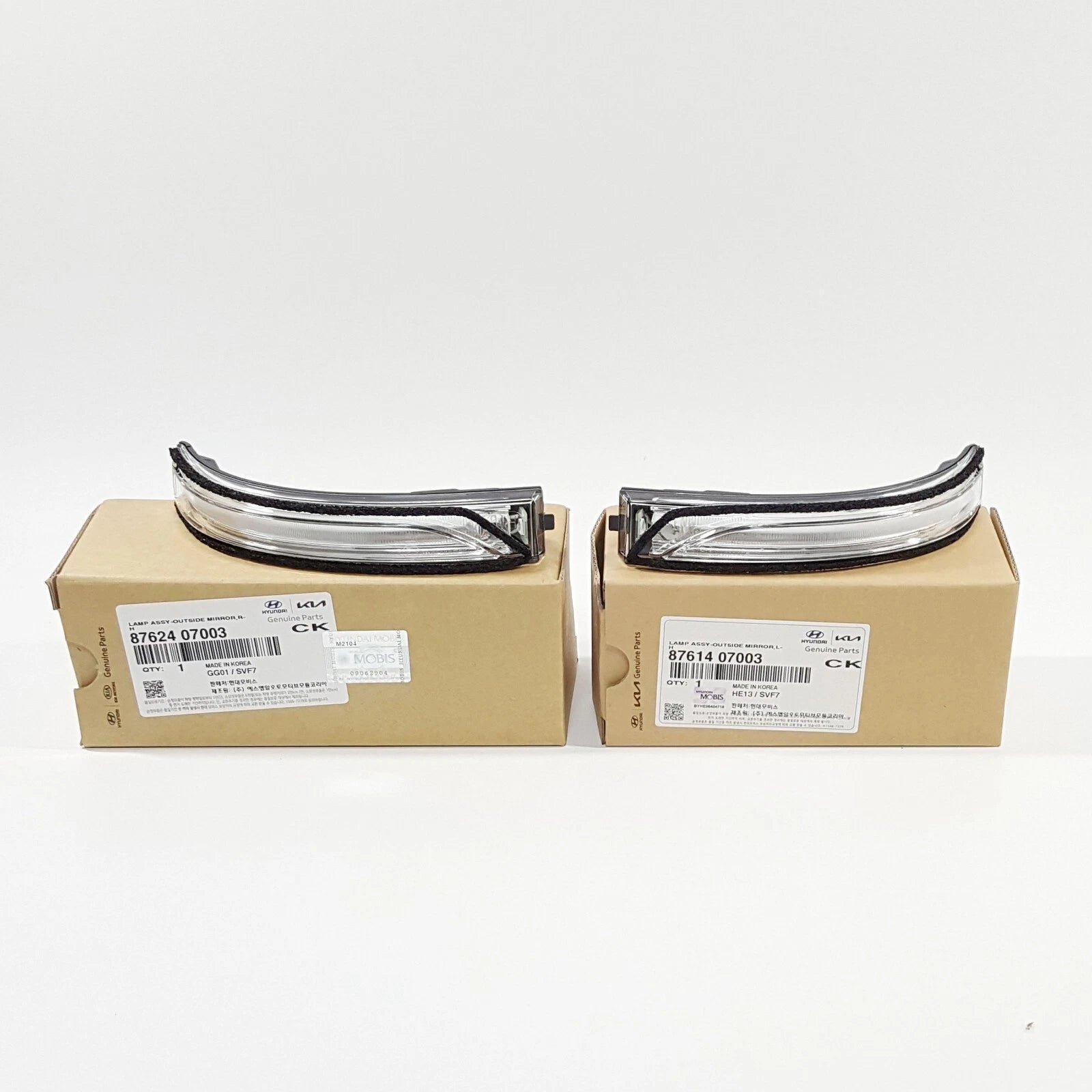 Genuine Outside Mirror Turn Signal Lamp Left Right 2EA For Kia Morning 2011-2016