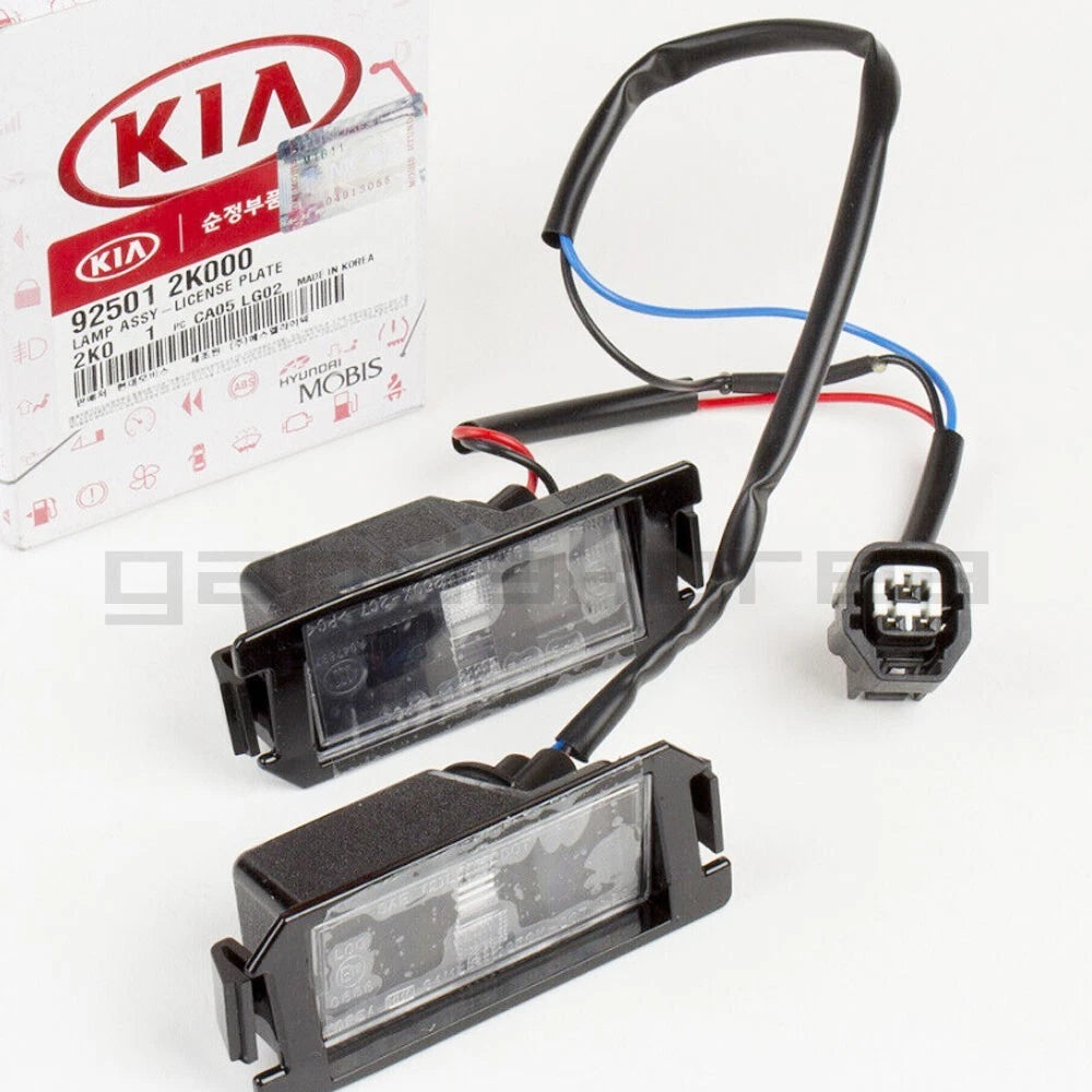 Genuine OEM 925012K000 License Plate Lamp Assy For Kia Soul 2010-2012