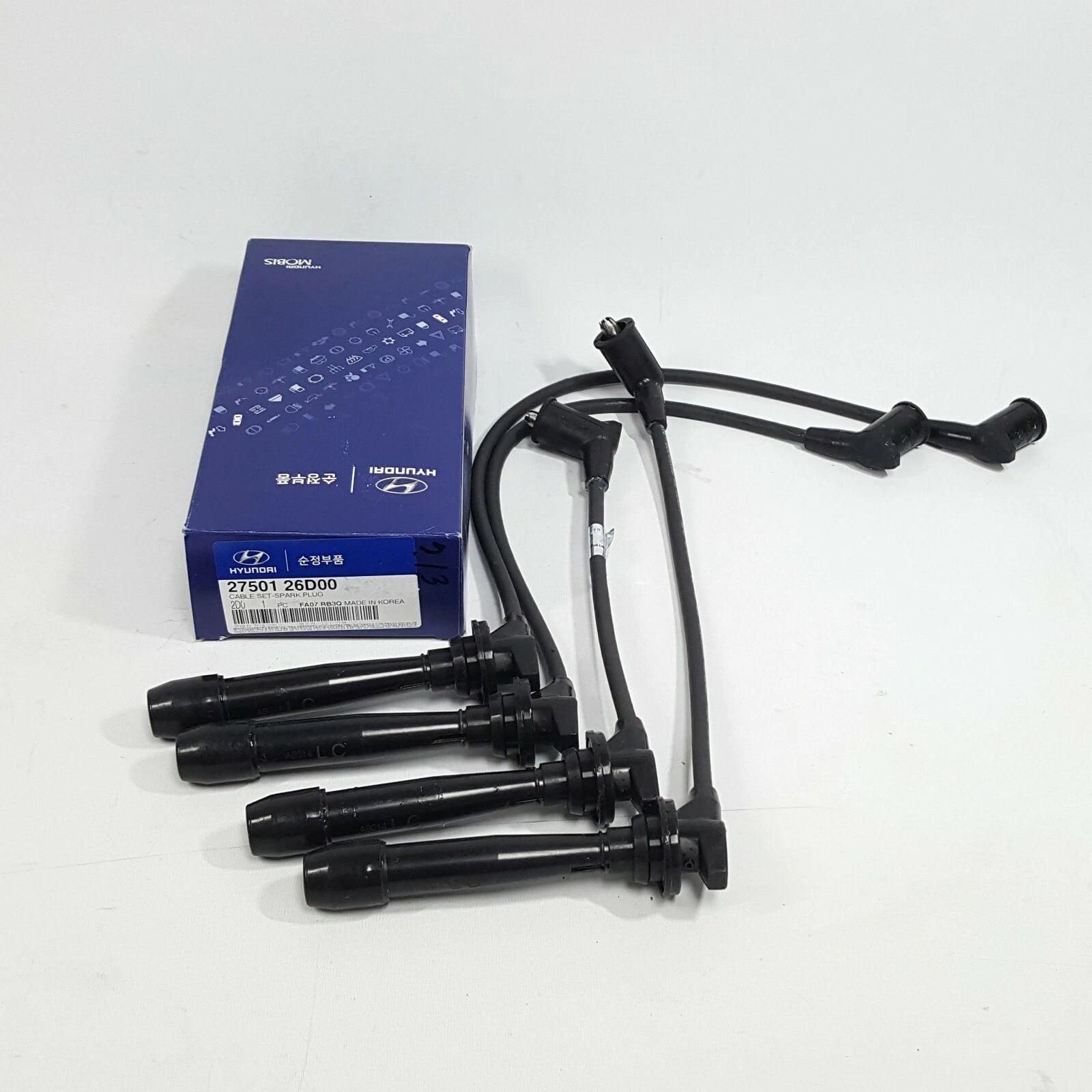 Genuine OEM 2750126D00 Spark Plug Cable Set For Hyundai Click