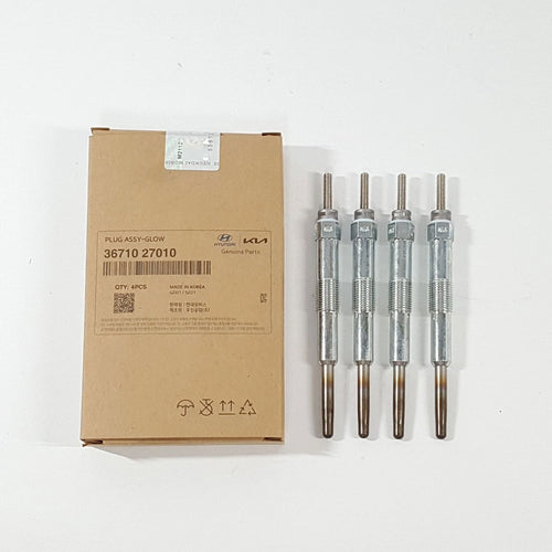 3671027010 Ignition Glow Plug 4PC For Hyundai Santa Fe Trajet Tucson 2.0L 2.2L