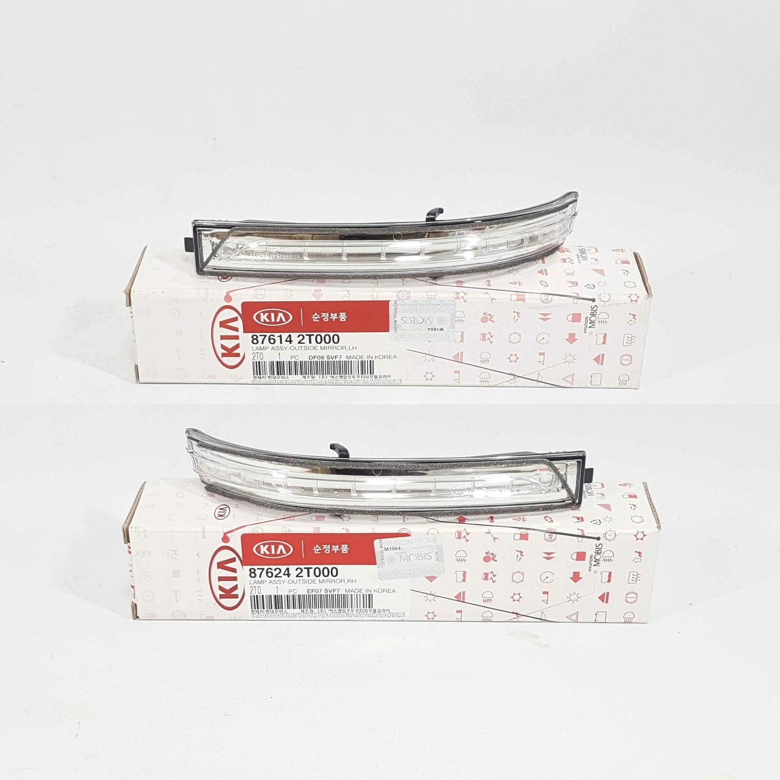 Genuine Mirror Turn Signal Lamp LH RH 2EA 1SET For Kia K5 (Hybrid) 2011-2016