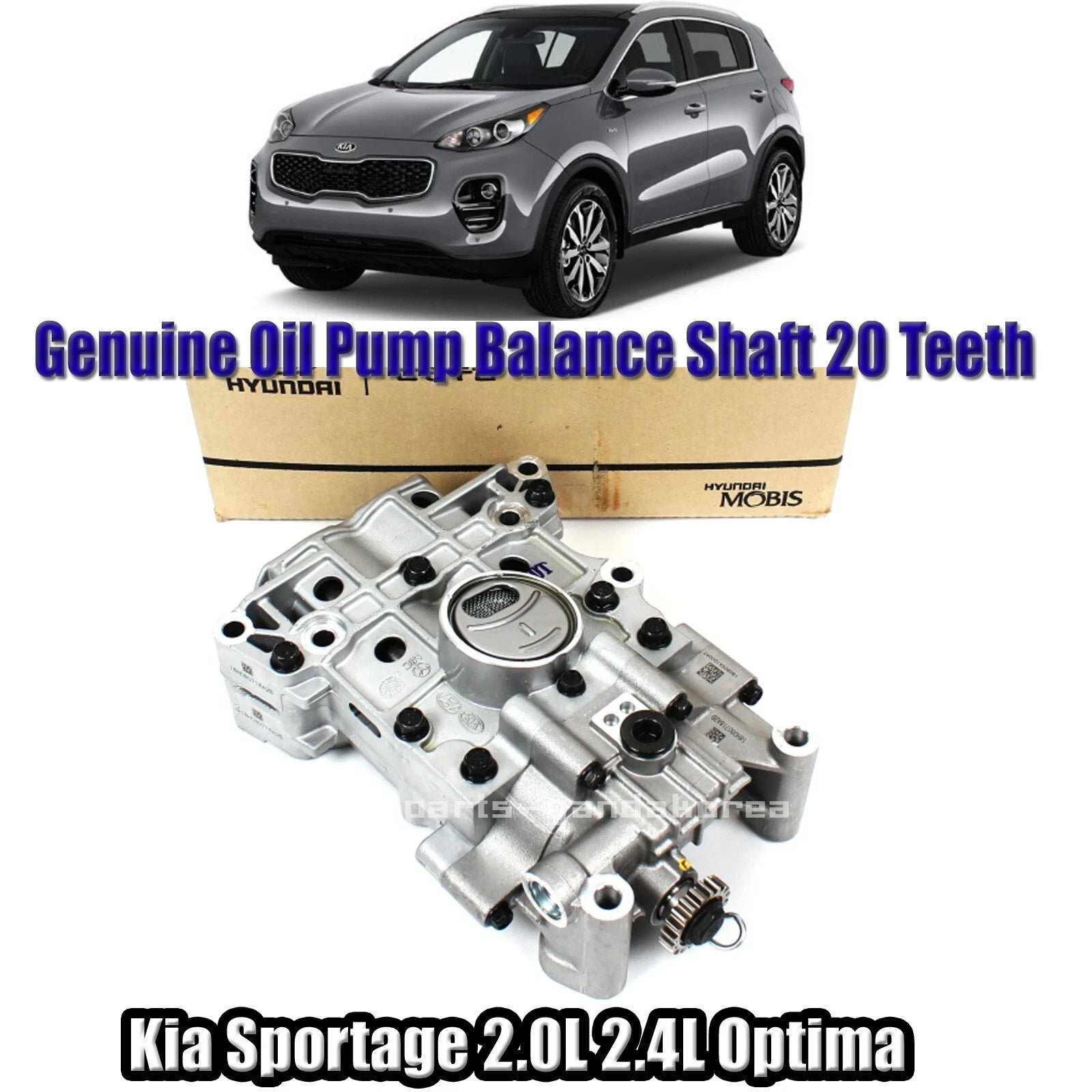 Genuine 233002G410 Balance Shaft 20Teeth For Kia Sportage 2.0L 2.4L Optima