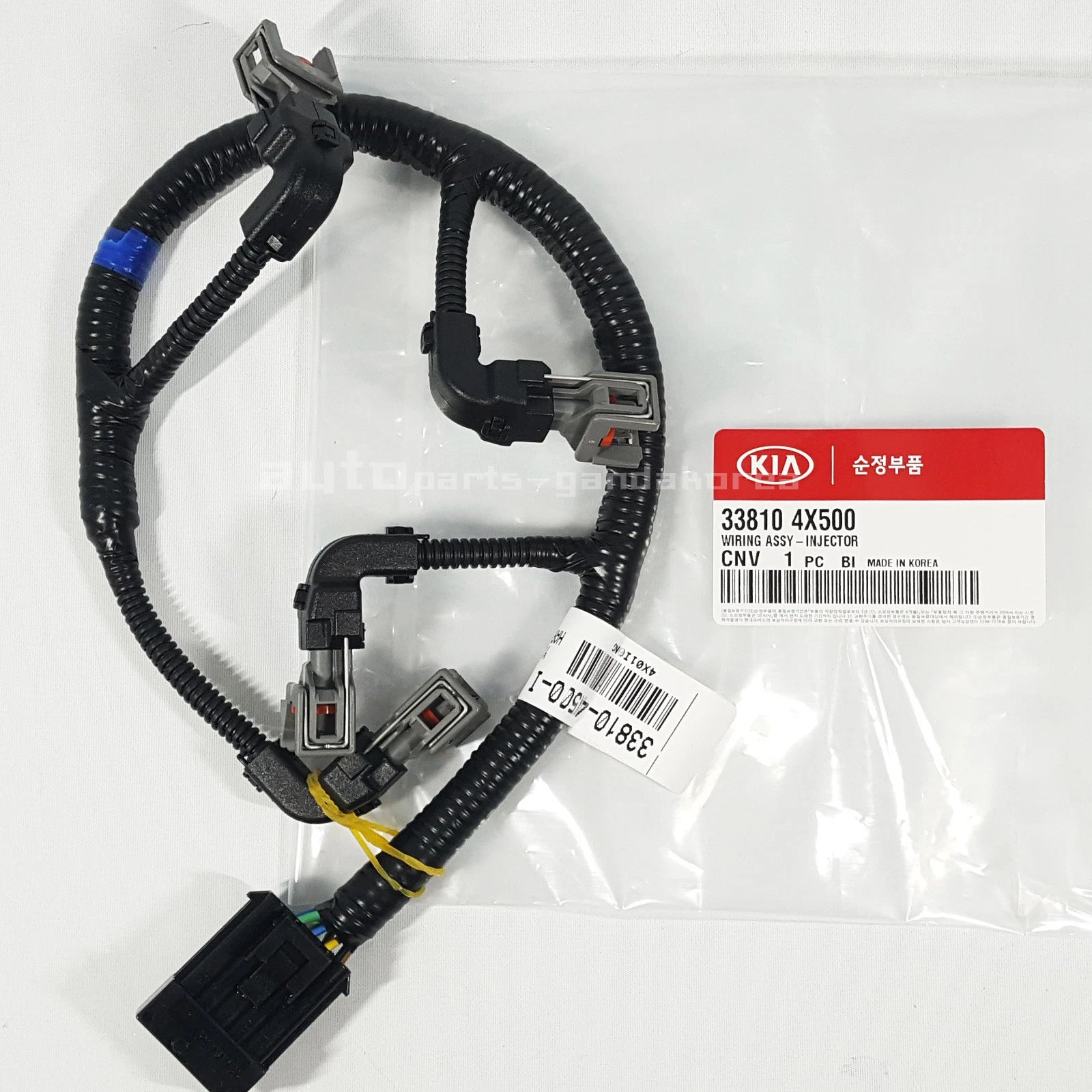 Genuine 338104X500 lnjector Wiring Assy For Kia SEDONA 2.9L J3 Diesel 2001-2009