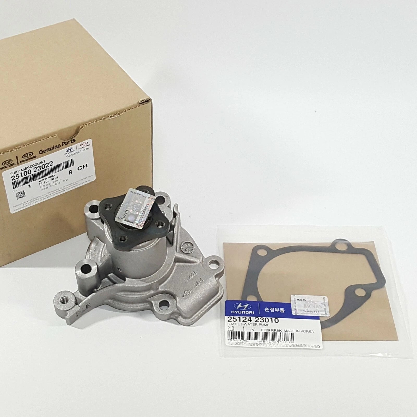 Genuine OEM 2510023022 Water Pump Gasket 2pc For Kia Spectra5 2004-2009