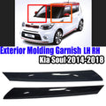 86170B2000 86180B2000 Exterior Molding Garnish LH RH 2EA For Kia Soul 2014-2018