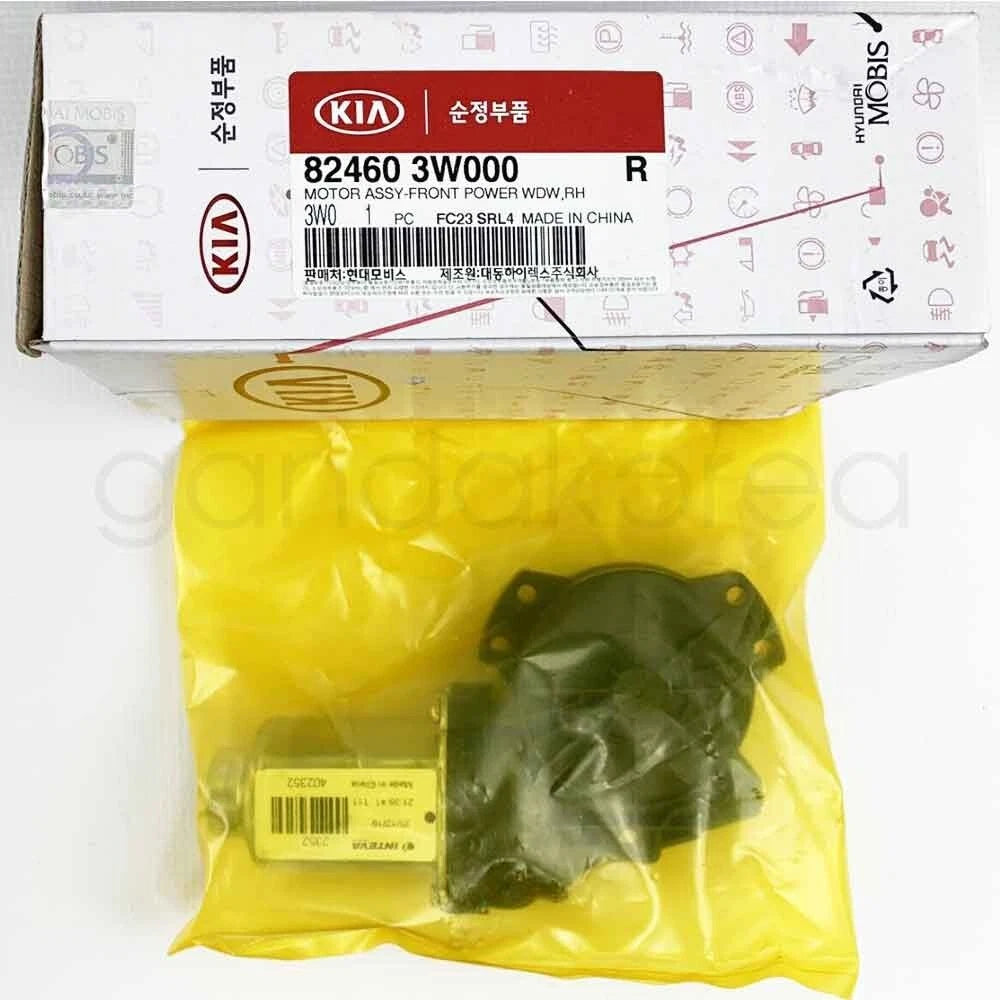 Genuine 824603W000 Front Passenger Door Window Motor For Kia Sportage 2011-2016