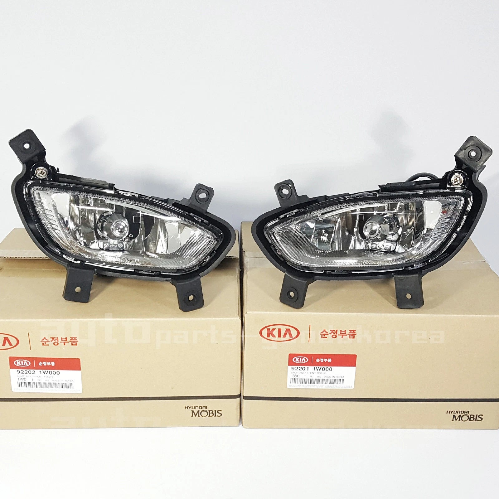 Genuine 922011W000 922021W000 Fog Lamp Front LH RH For Kia Rio Sedan 2012-2015