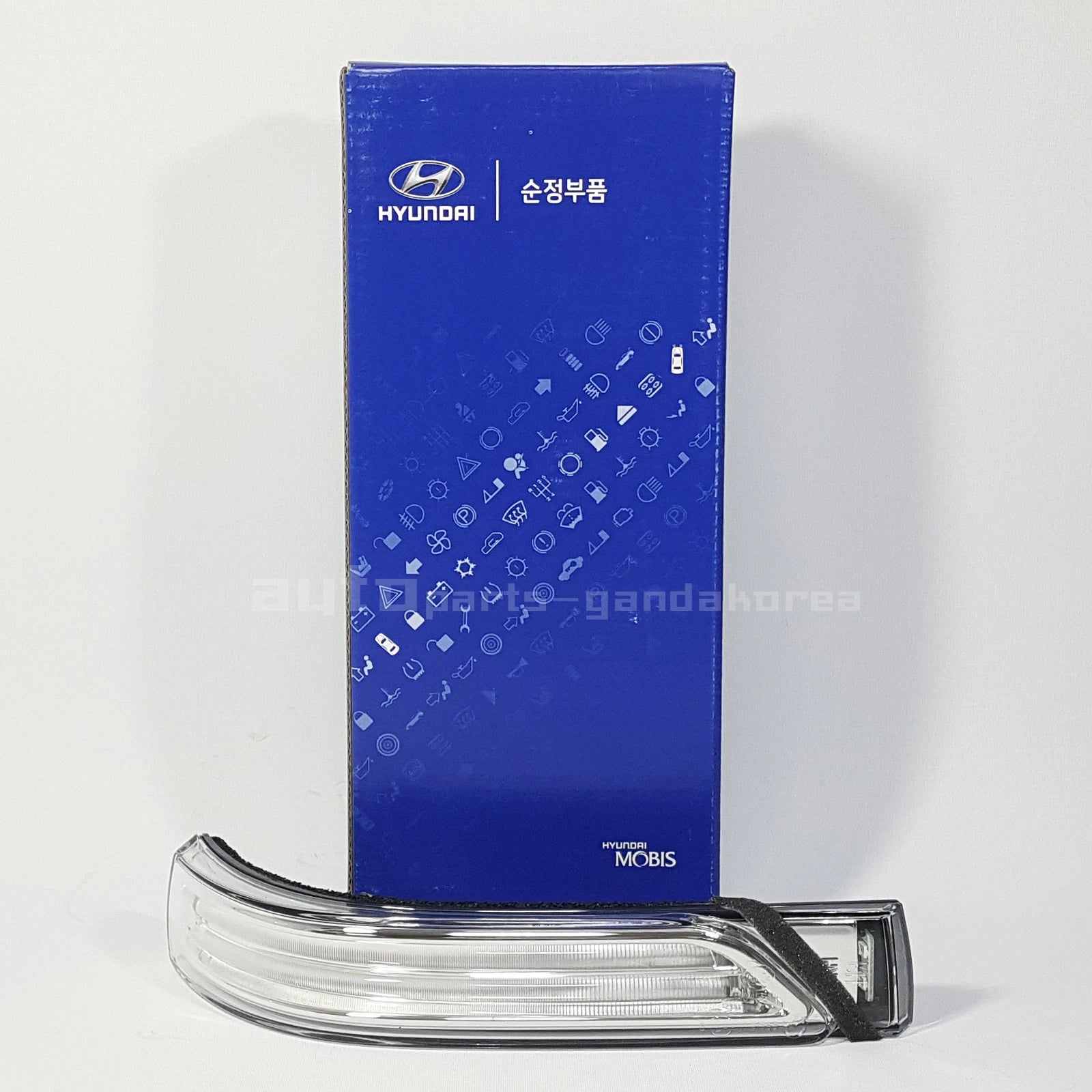 Genuine 876143L710 Outside Mirror Lamp Right RH For GRANDEUR TG Azera 2009-2010