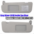 852103X000TX 852203X000TX Driver LH RH Sun Visor Gray 2P Elantra MD 2011 2015