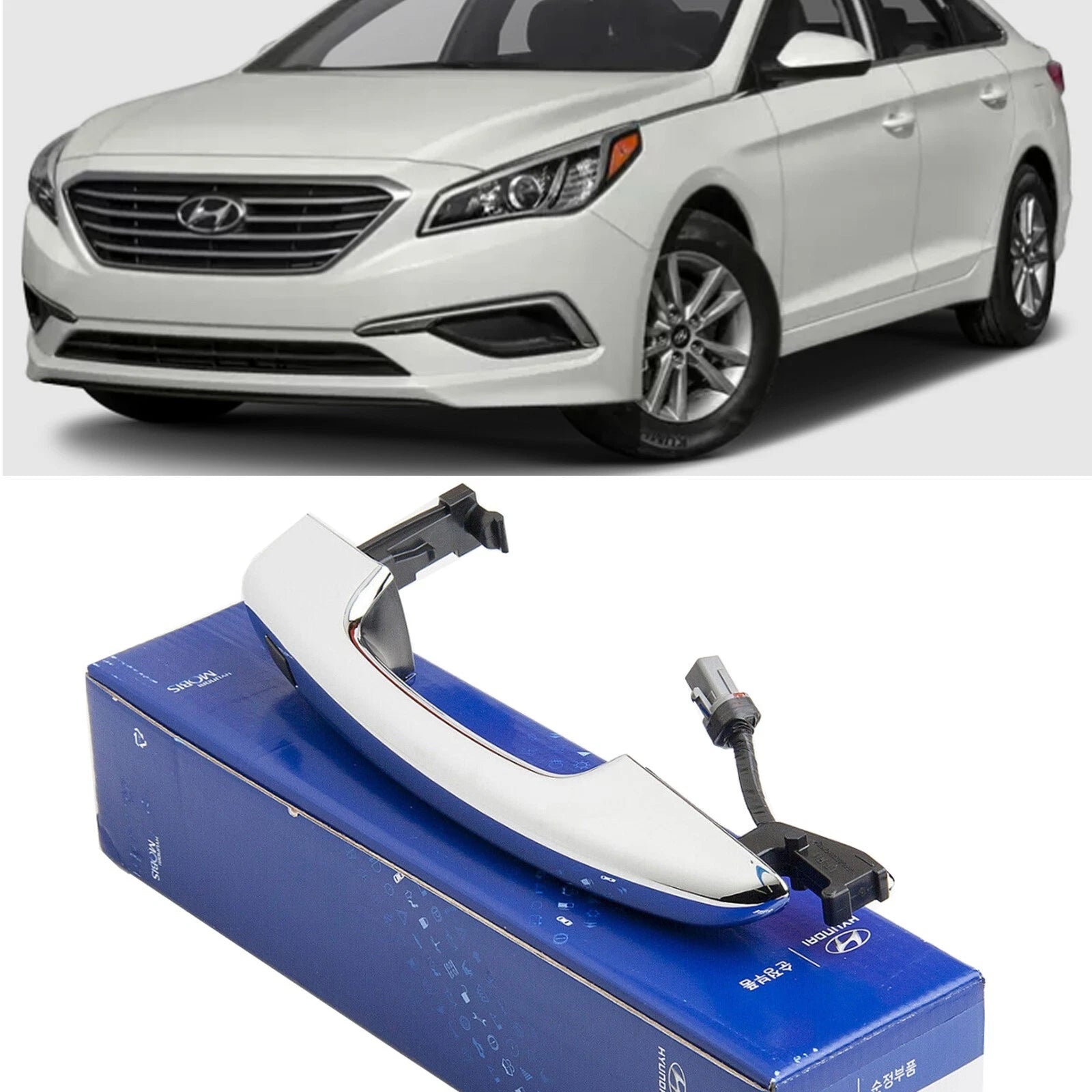 Genuine OEM 82661C1110 Exterior Door Handle For Hyundai Sonata 2015-2017
