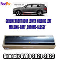 Genuine 87721T6000N5M Front Door Lower Molding LEFT GRAY For Genesis GV80 21-23
