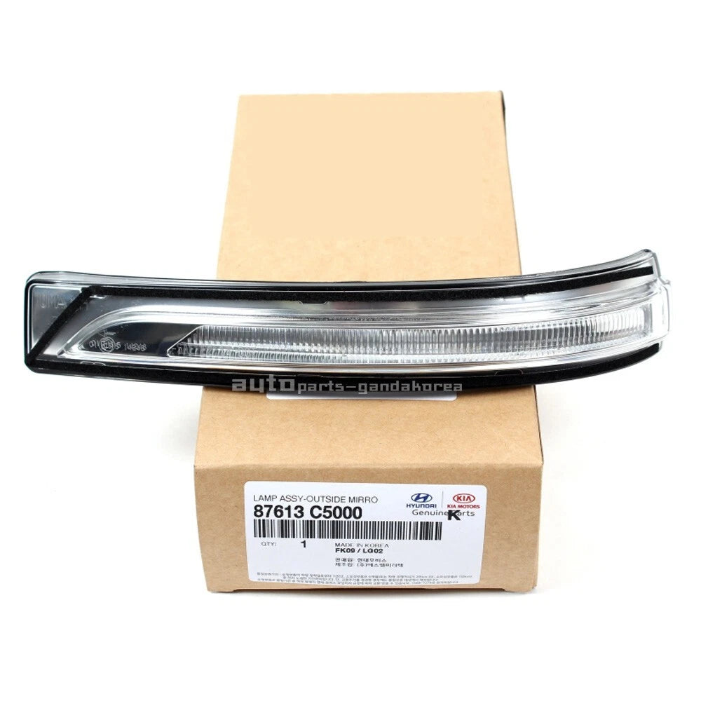 Genuine 87613C5000 Outside Mirror Turn Signal Lamp LEFT For Kia Sorento 2016-2020