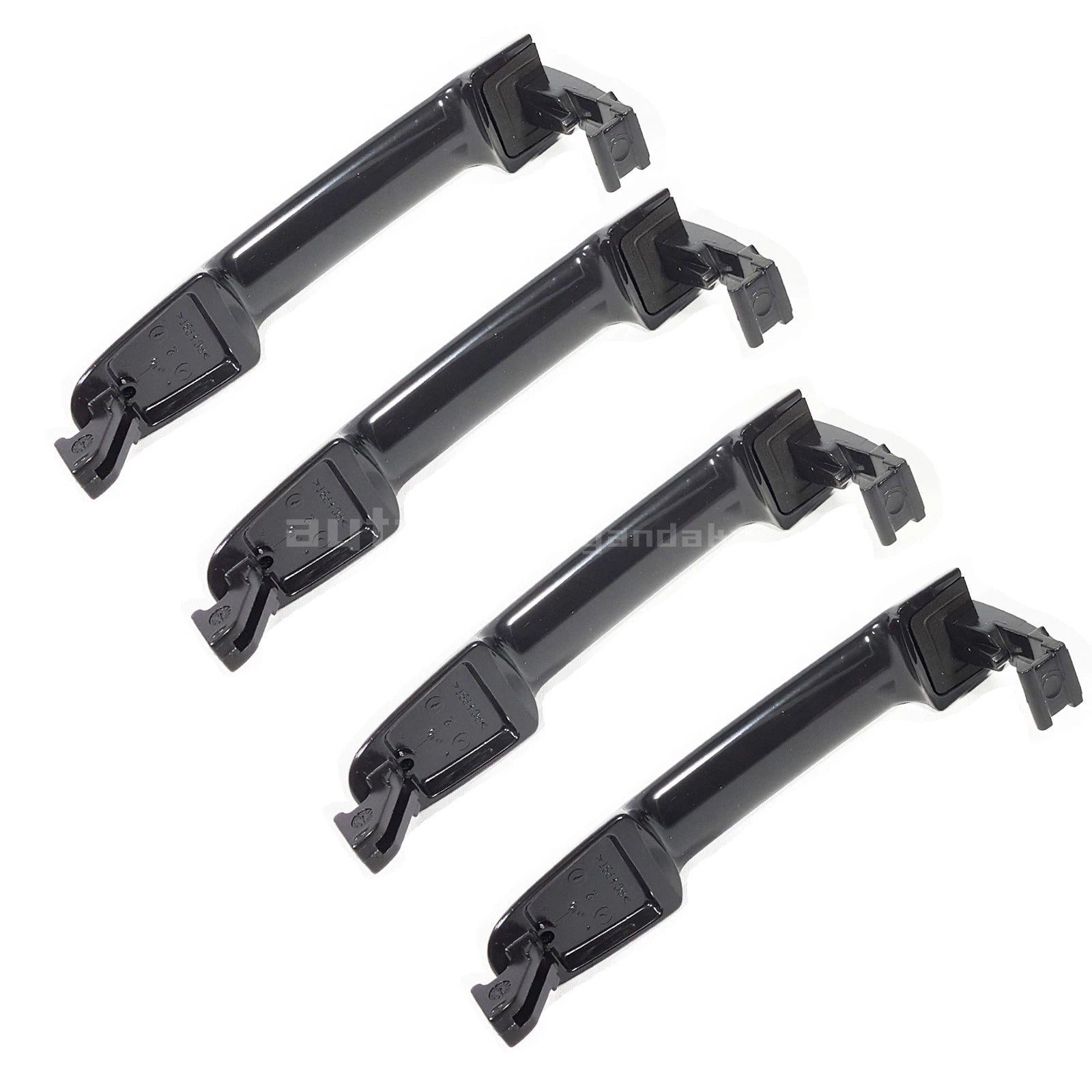 2005-2010 For Hyundai Sonata Outside Door Handle Black 4PCS Part 826513K000AA