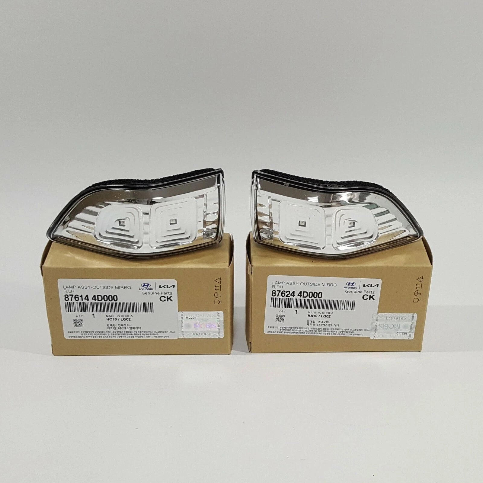 Genuine LH RH 2EA-1SET Mirror Turn Signal Lamp For Kia Sedona 2010-2014