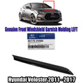 Genuine OEM Front Windshield Garnish Molding Left For Hyundai Veloster 2011-2017