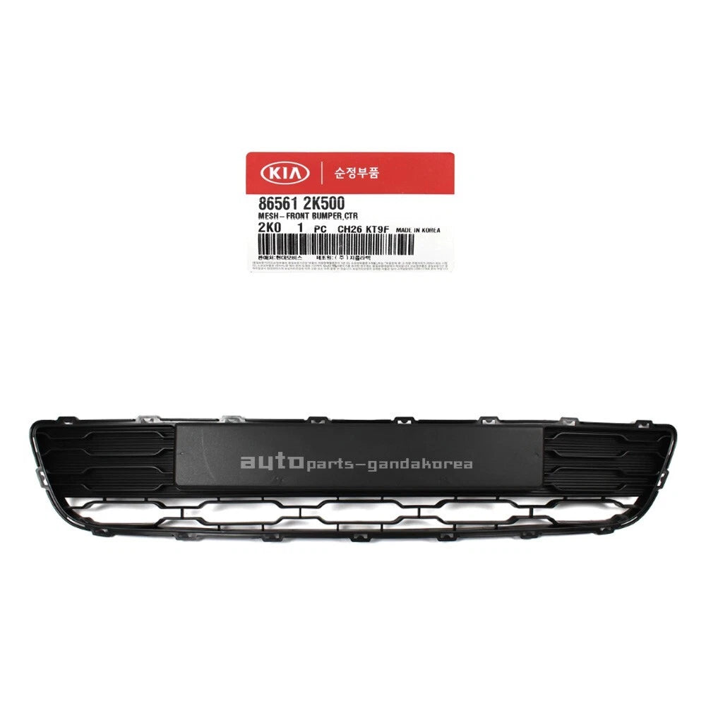 Genuine 865612K500 GRILLE LOWER RADIATOR CENTER BUMPER For Kia Soul 2012-2013