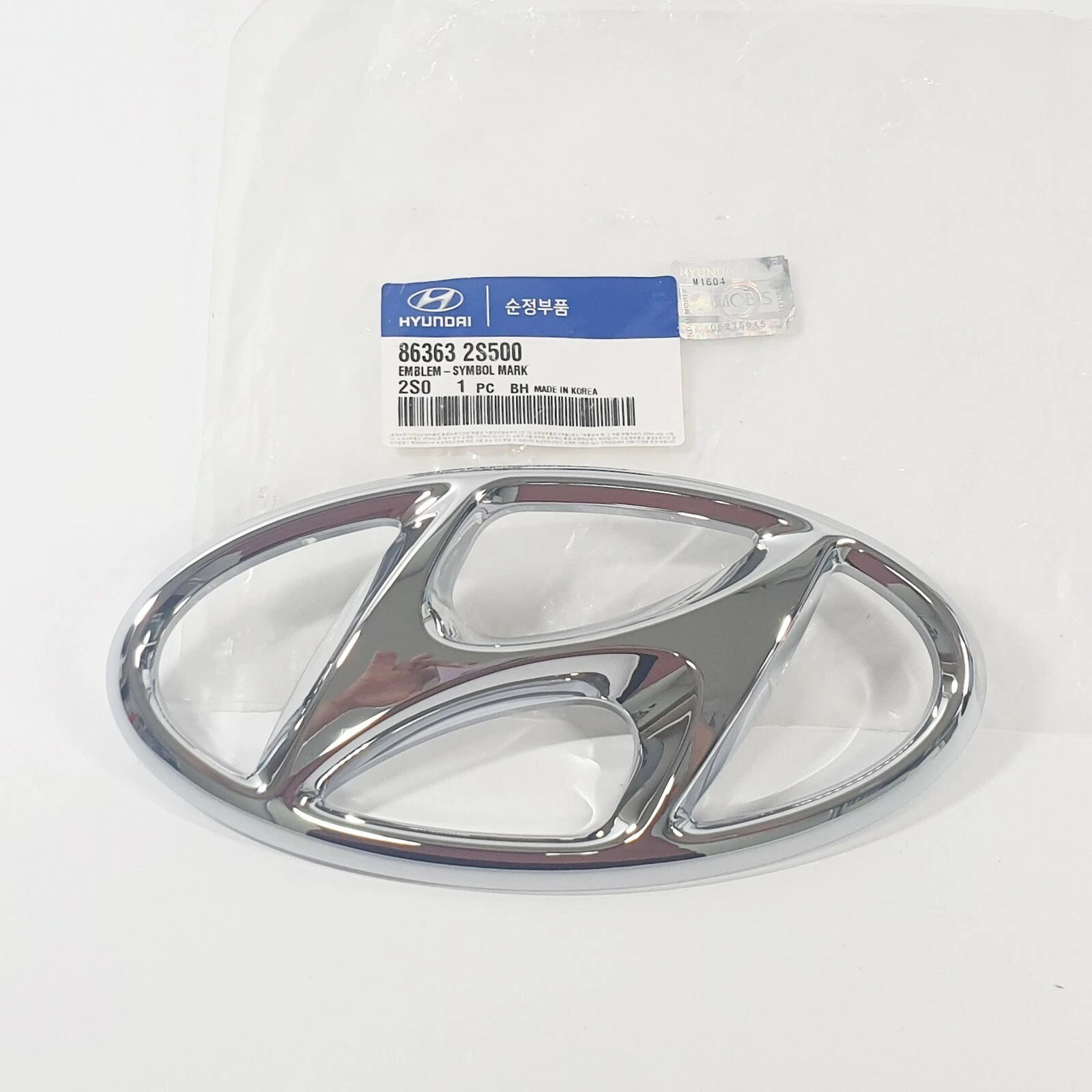 Genuine 863632S500 Front Hood H Emblem For Hyundai ix35 2014